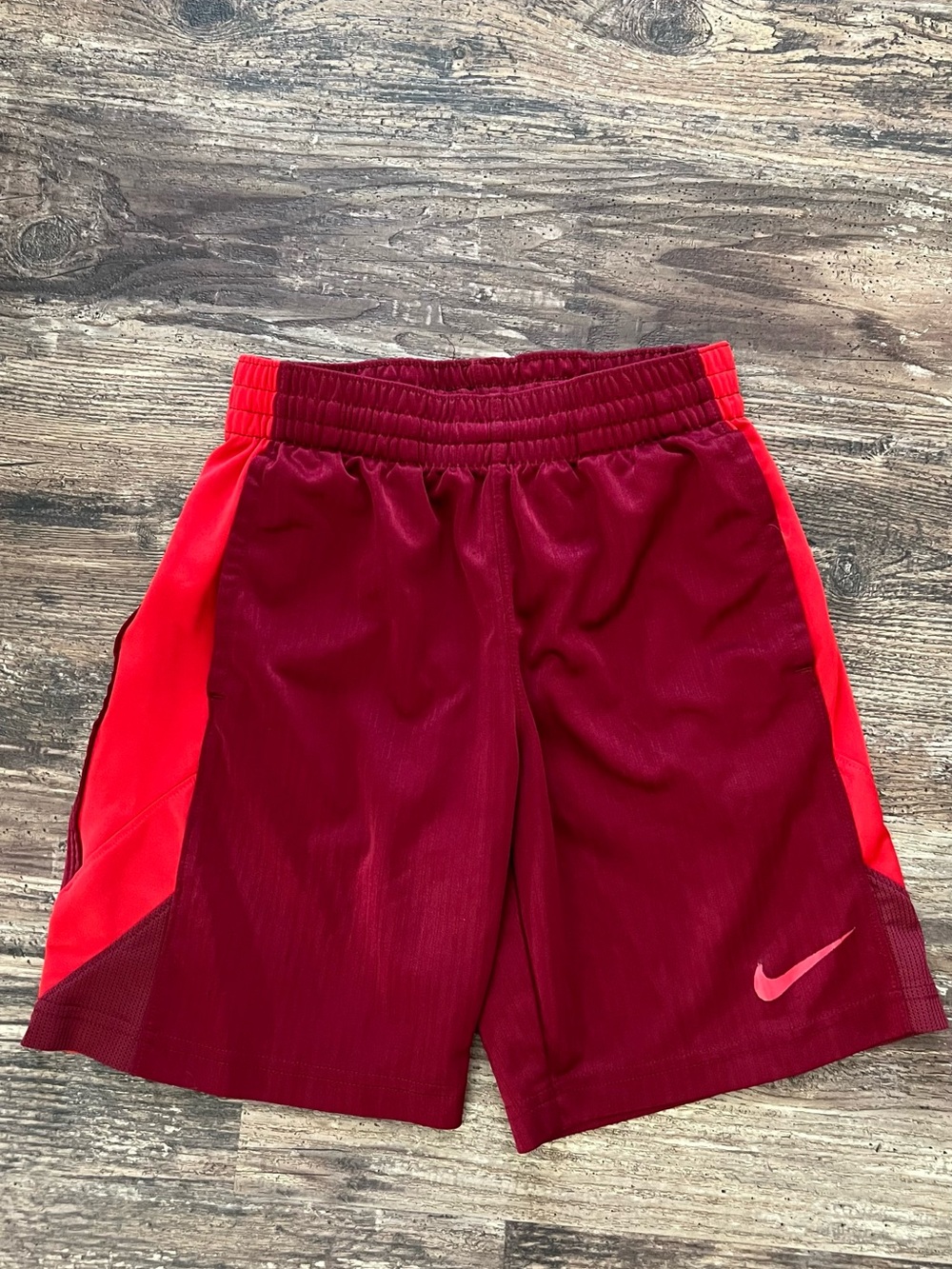Nike Maroon/Red Athletic Shorts
